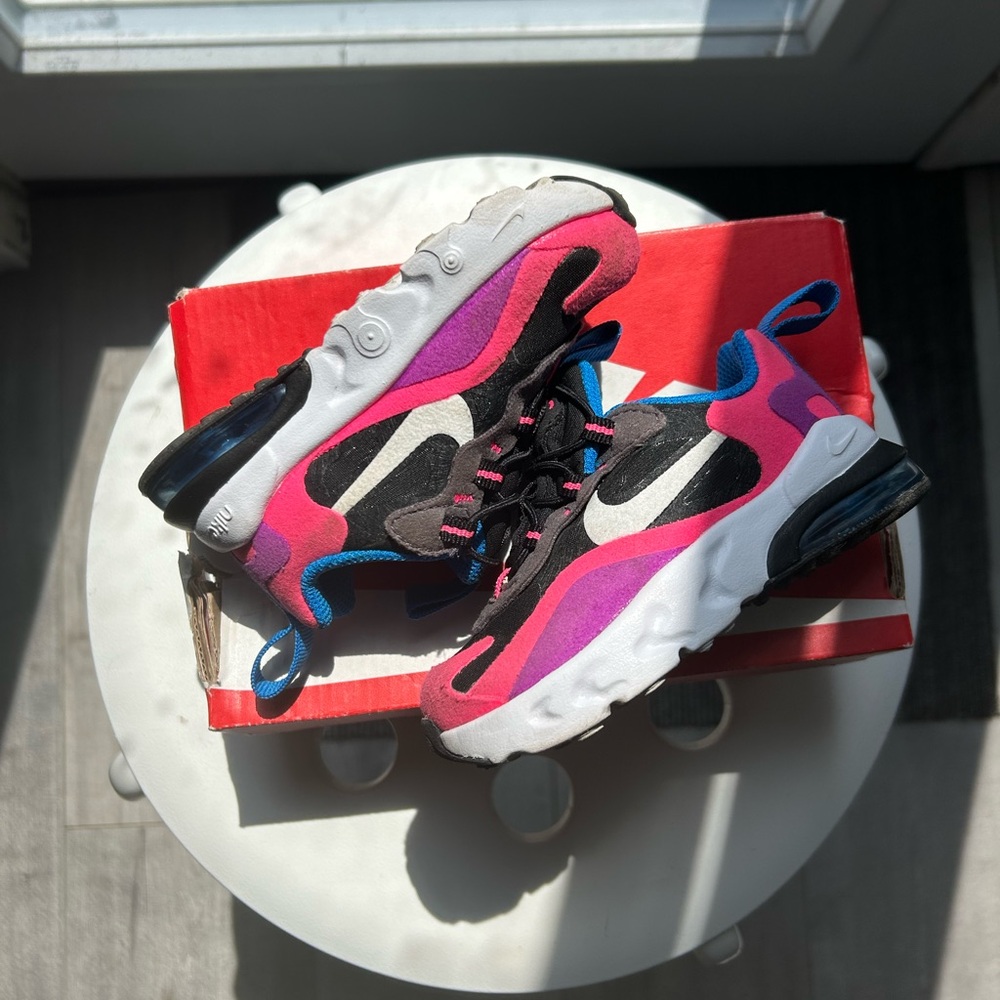 Nike Air Max 90 Toddler Pink and Black Sneakers